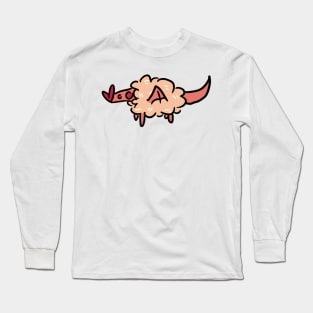Pink Fluff Dragon :: Dragons and Dinosaurs Long Sleeve T-Shirt